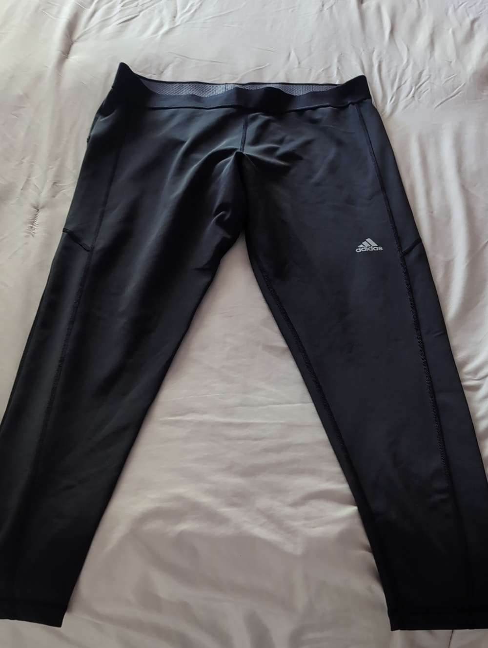 adidas Black High-Waist Workout Leggings